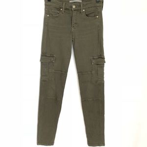 Vince Green Military Skinny Cargo Jeans 26